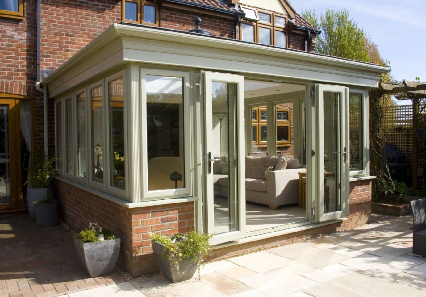 Traditional-style Orangery