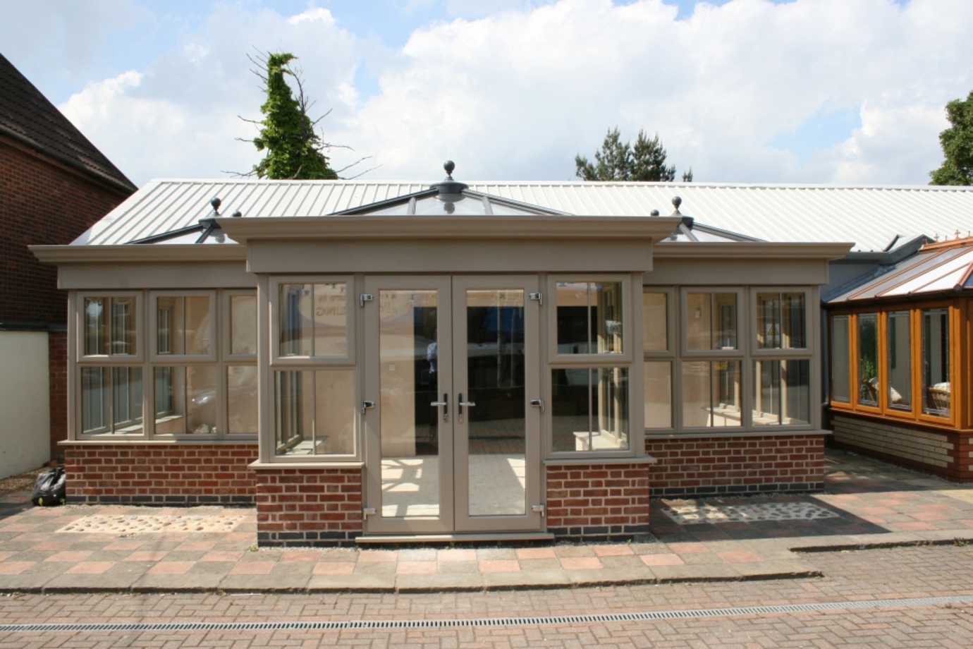 One of the orangeries on display at our Norwich show site