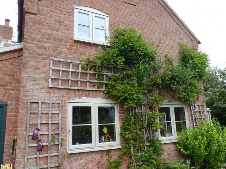 Morton's Storm windows with authentic glazing bar