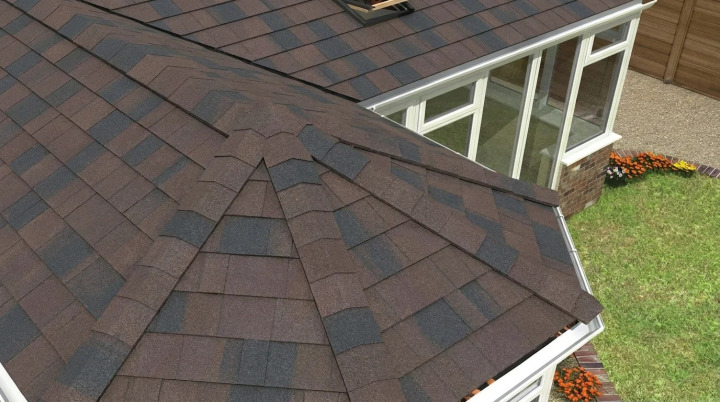 Metrotile Shingle Brown Black