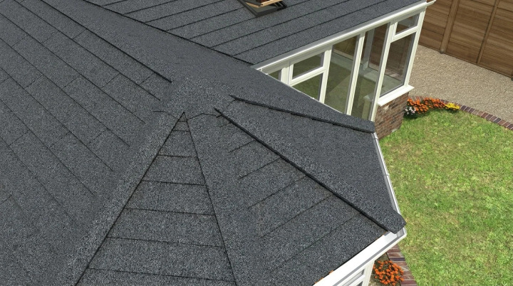 Metrotile Shingle Iron Bark