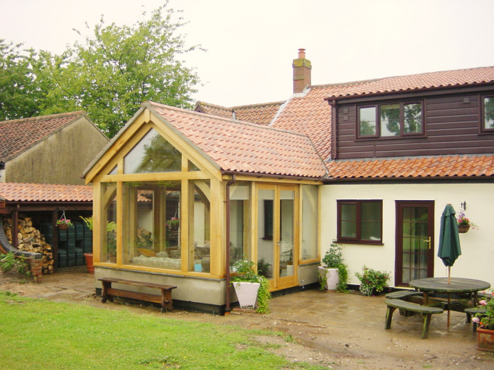 Oak-framed Garden Room
