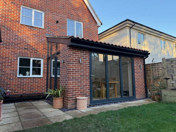 A tiled extension for this Hopkins Home in North Norfolk