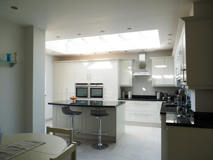 Kitchen Extension with Glass Lantern