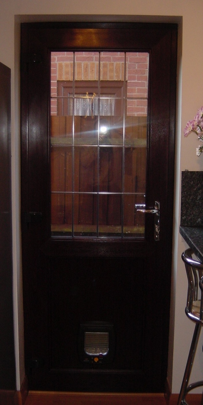 Matching rosewood foil door, Norwich