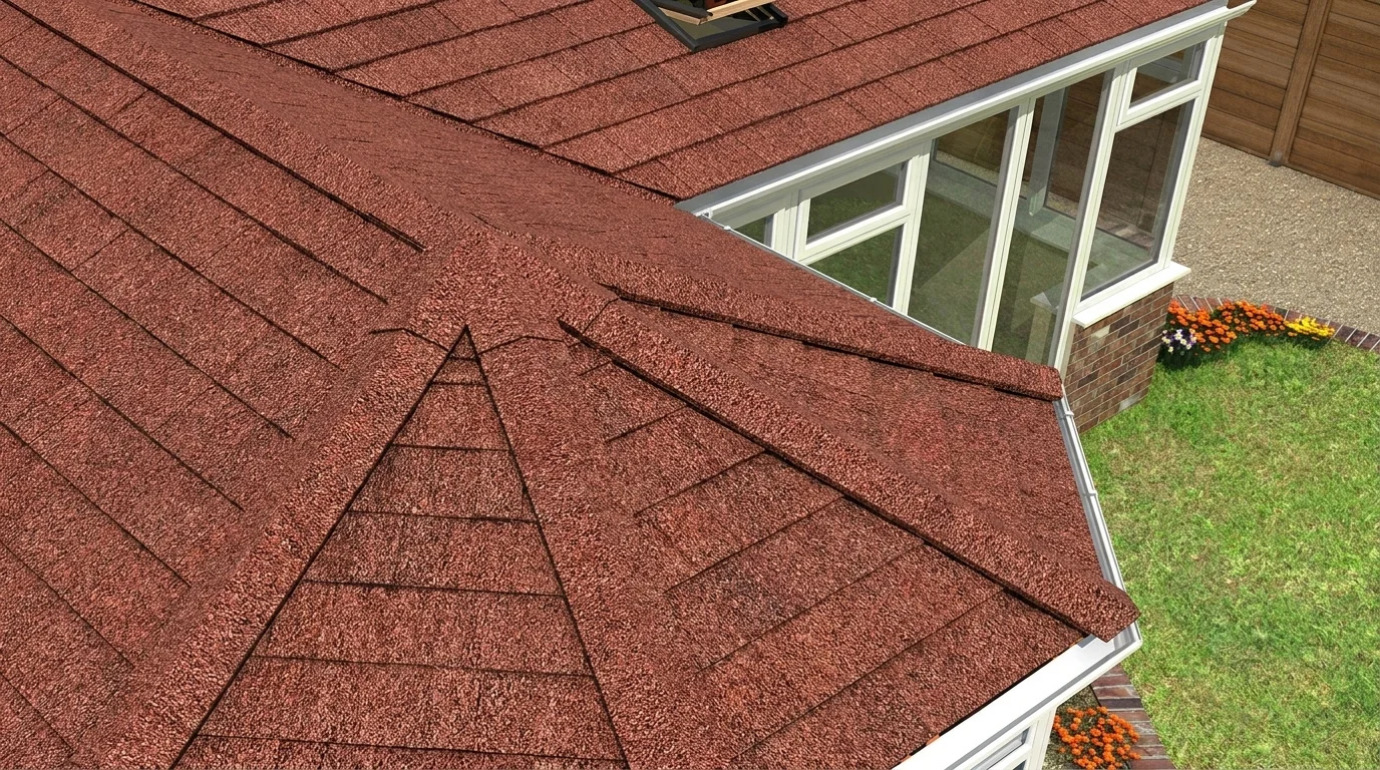 Metrotile Shingle Scarlett