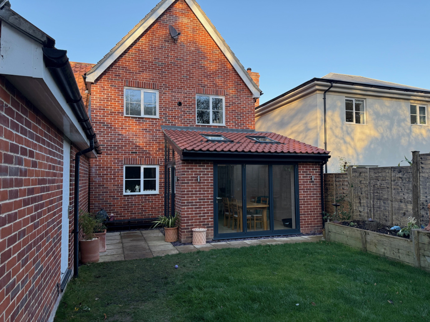 A tiled extension for this Hopkins Home in North Norfolk